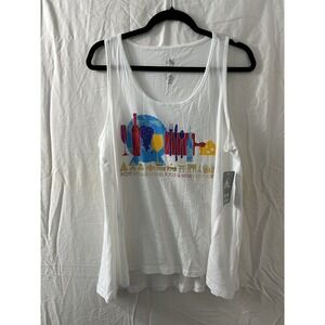 Disney EPCOT Tank Top‎ International Food and Wine Festival 2021 Womens Size L